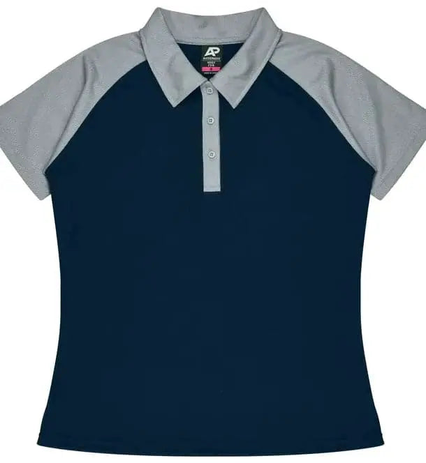 Aussie Pacific Manly Lady Polos 2318  Aussie Pacific NAVY/SILVER 6